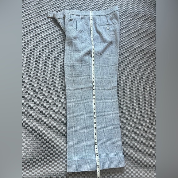 MaxMara wool check cropped pants - Picture 2 of 10